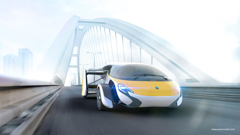 AeroMobil’s latest flying car concept, which the company promises to make available for pre-order soon (AeroMobil)